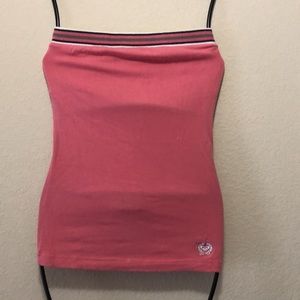 Roxy Tube Top Cotton Strapless Corset sleeveless top